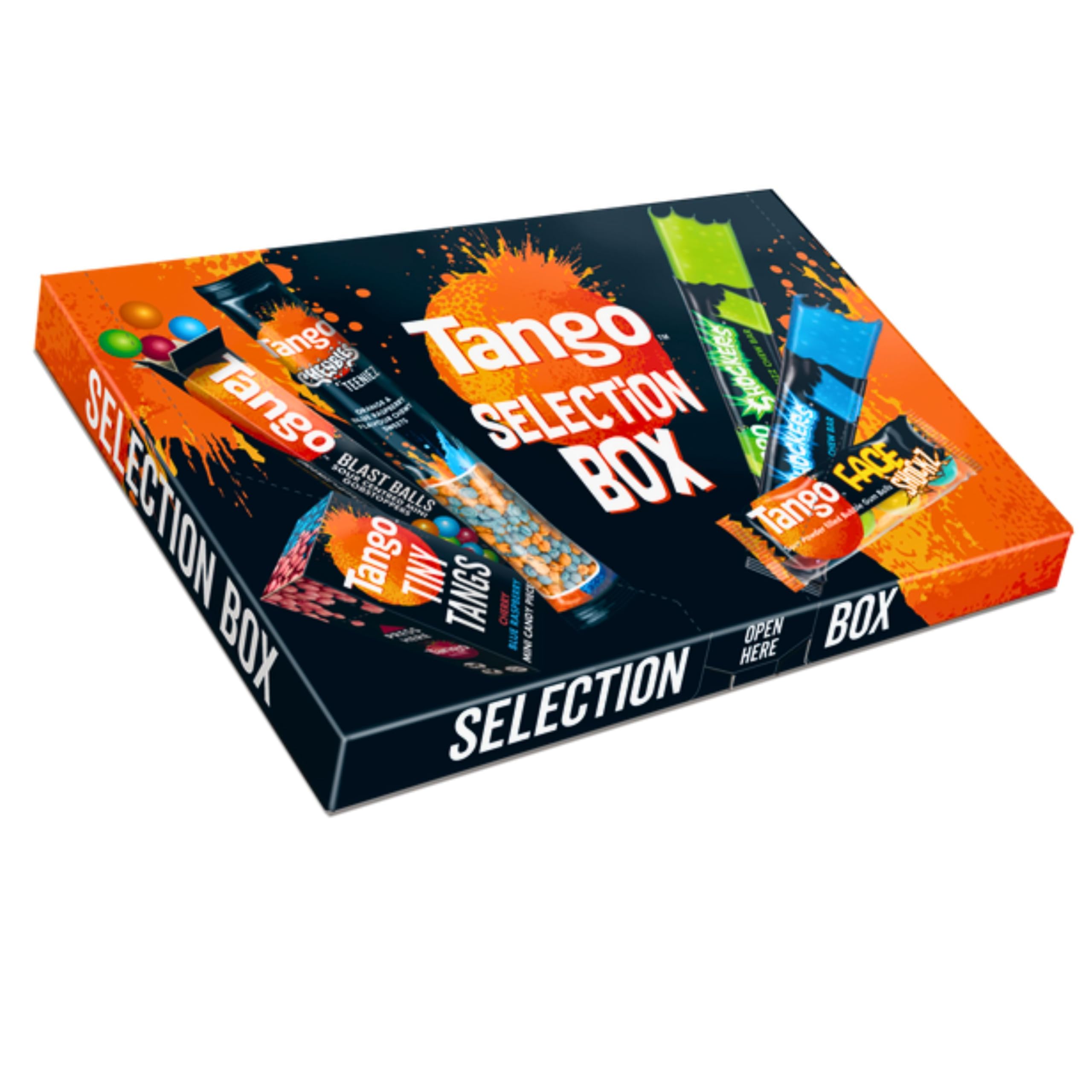 Tango Sweets Selection Gift Box, 134g - Blast Balls, Face Shockz